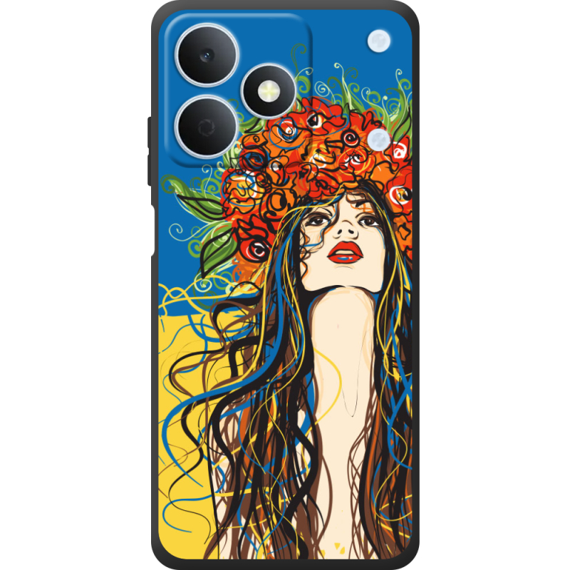 Чохол BoxFace Realme Note 80 Ukraine Girl