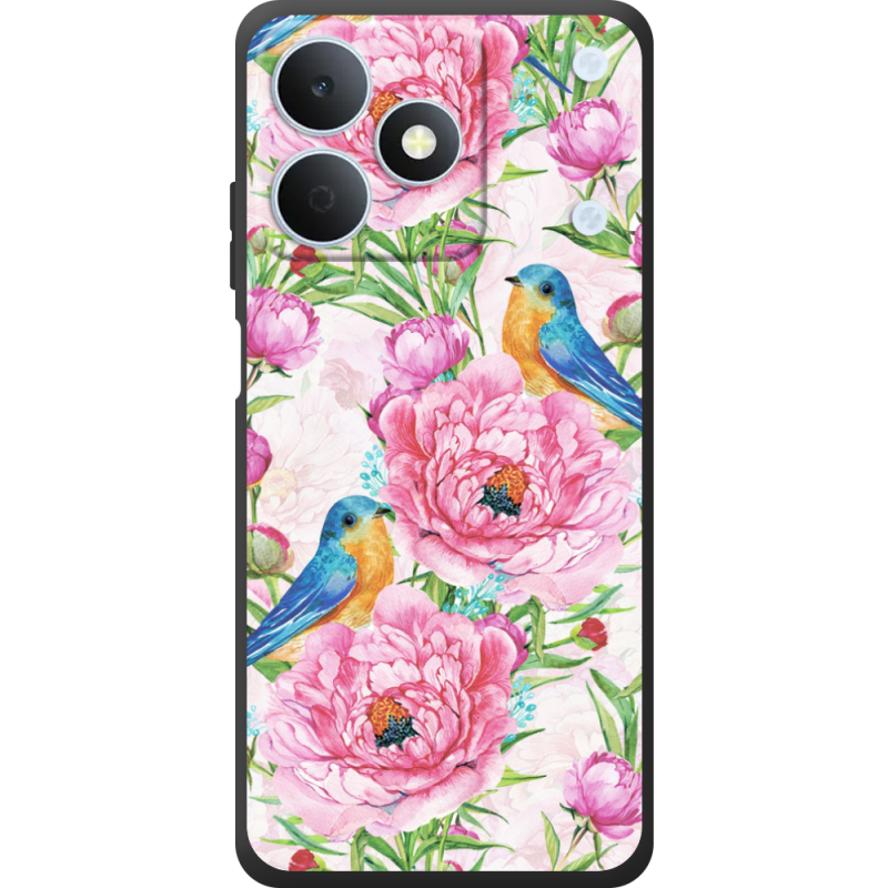 Чохол BoxFace Realme Note 80 Birds and Flowers