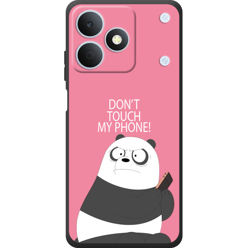 Чохол BoxFace Realme Note 80 Dont Touch My Phone Panda