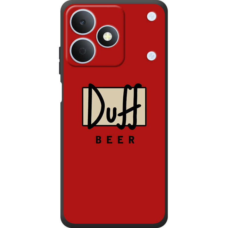 Чохол BoxFace Realme Note 80 Duff beer