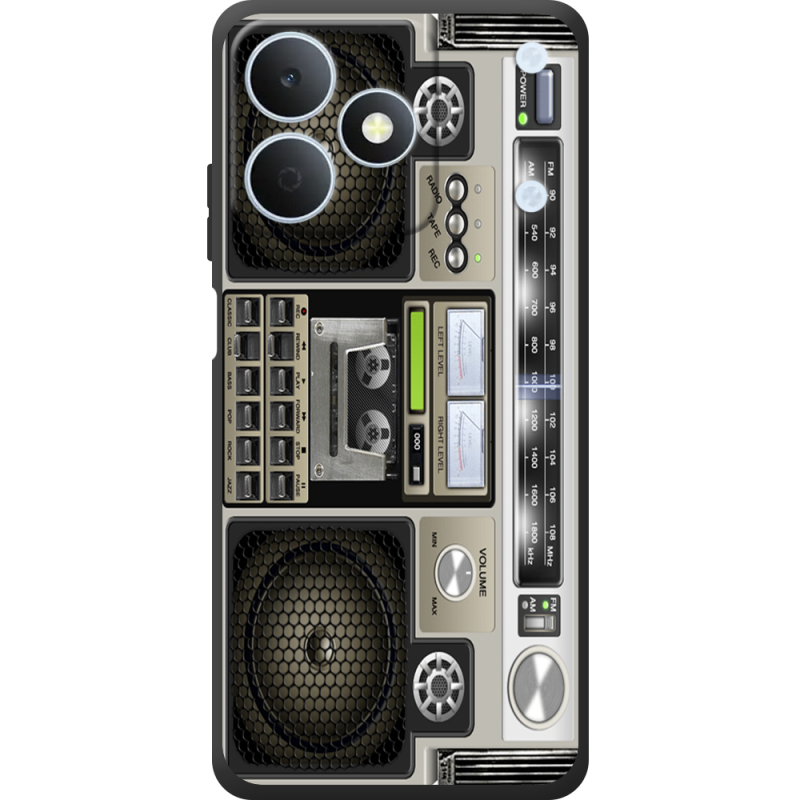 Чохол BoxFace Realme Note 80 Old Boombox