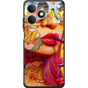 Чохол BoxFace Realme Note 80 Yellow Girl Pop Art