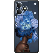 Чохол BoxFace Realme Note 80 Exquisite Blue Flowers