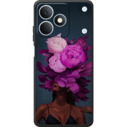 Чохол BoxFace Realme Note 80 Exquisite Purple Flowers