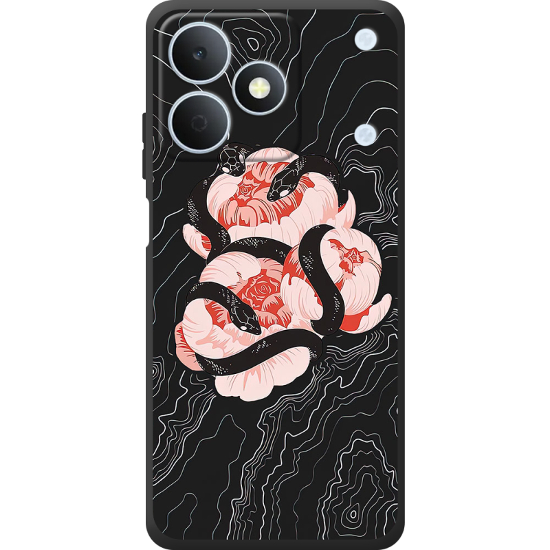 Чохол BoxFace Realme Note 80 Snake Rose