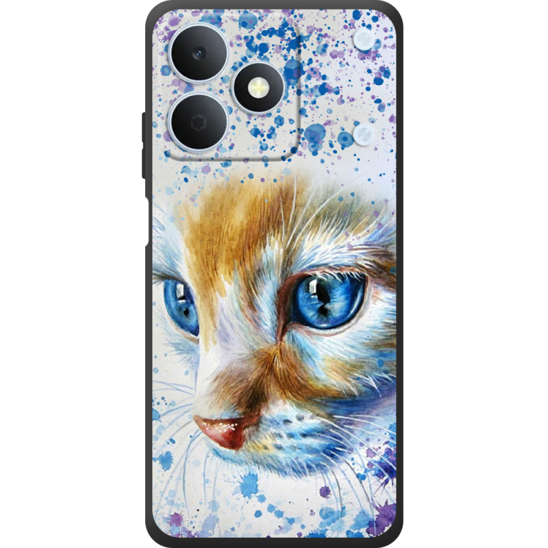 Чохол BoxFace Realme Note 80 Голубоглазый Кот
