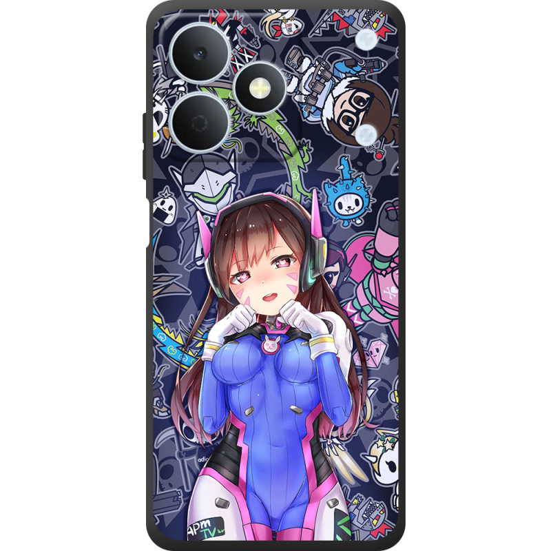 Чохол BoxFace Realme Note 80 Overwatch D.VA