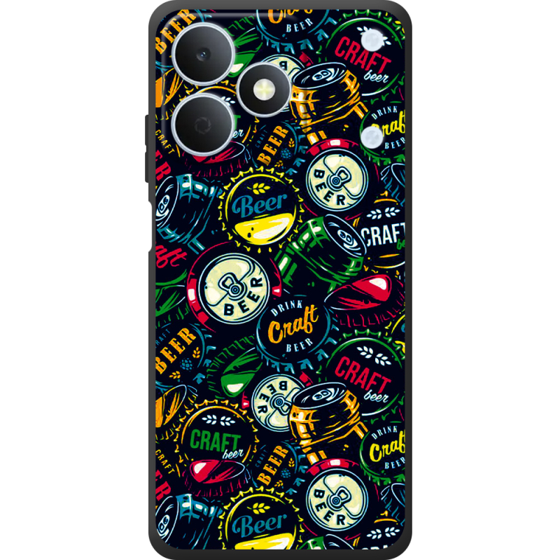 Чохол BoxFace Realme Note 80 Bottle Caps