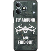 Чохол BoxFace Realme Note 80 Дрон Fly Around