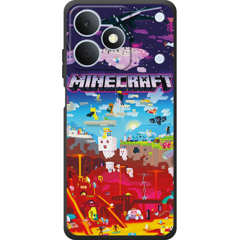 Чохол BoxFace Realme Note 80 Minecraft World Beyond
