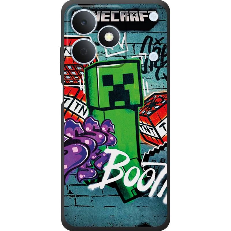 Чохол BoxFace Realme Note 80 Minecraft Graffiti