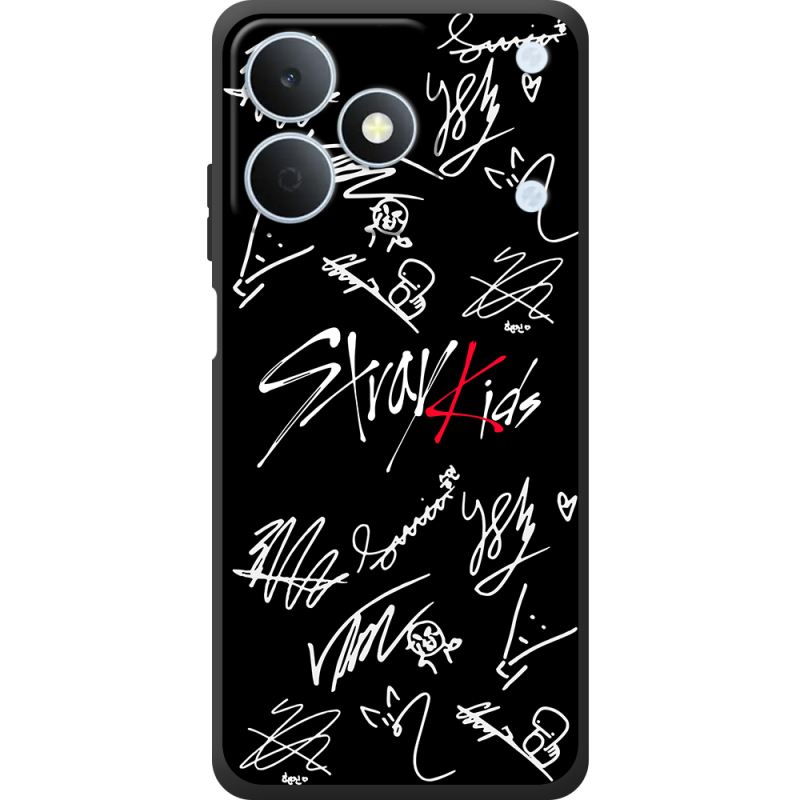 Чохол BoxFace Realme Note 80 Stray Kids автограф