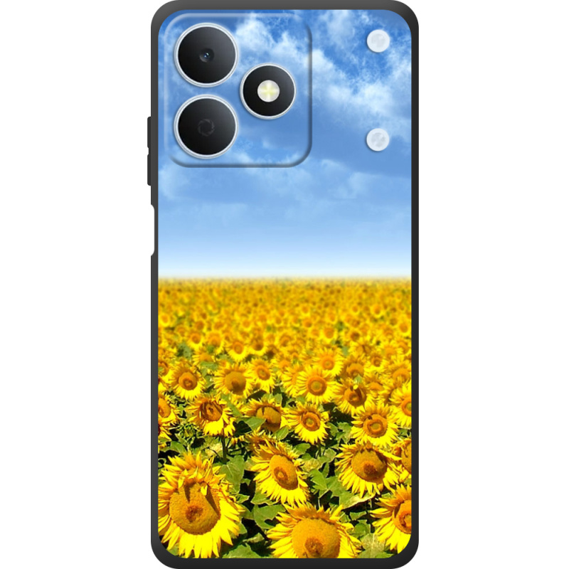 Чохол BoxFace Realme Note 80 Подсолнухи