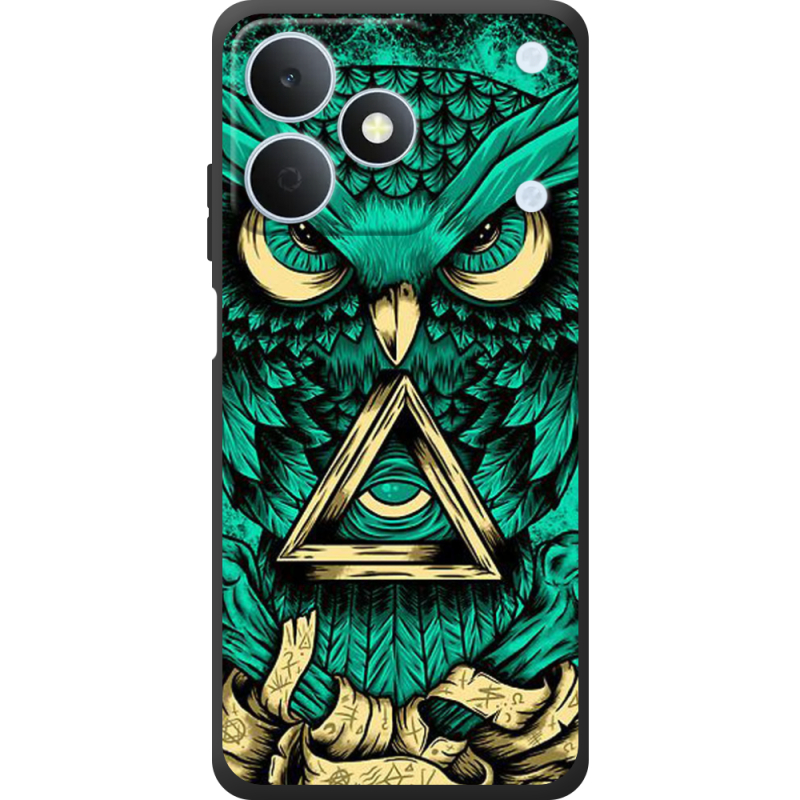 Чохол BoxFace Realme Note 80 Masonic Owl