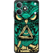 Чохол BoxFace Realme Note 80 Masonic Owl