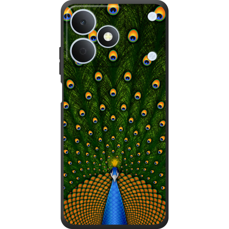 Чохол BoxFace Realme Note 80 Peacocks Tail