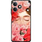 Чохол BoxFace Realme Note 80 Girl in Flowers