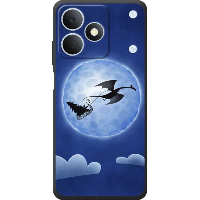 Чохол BoxFace Realme Note 80 Christmas Dragon