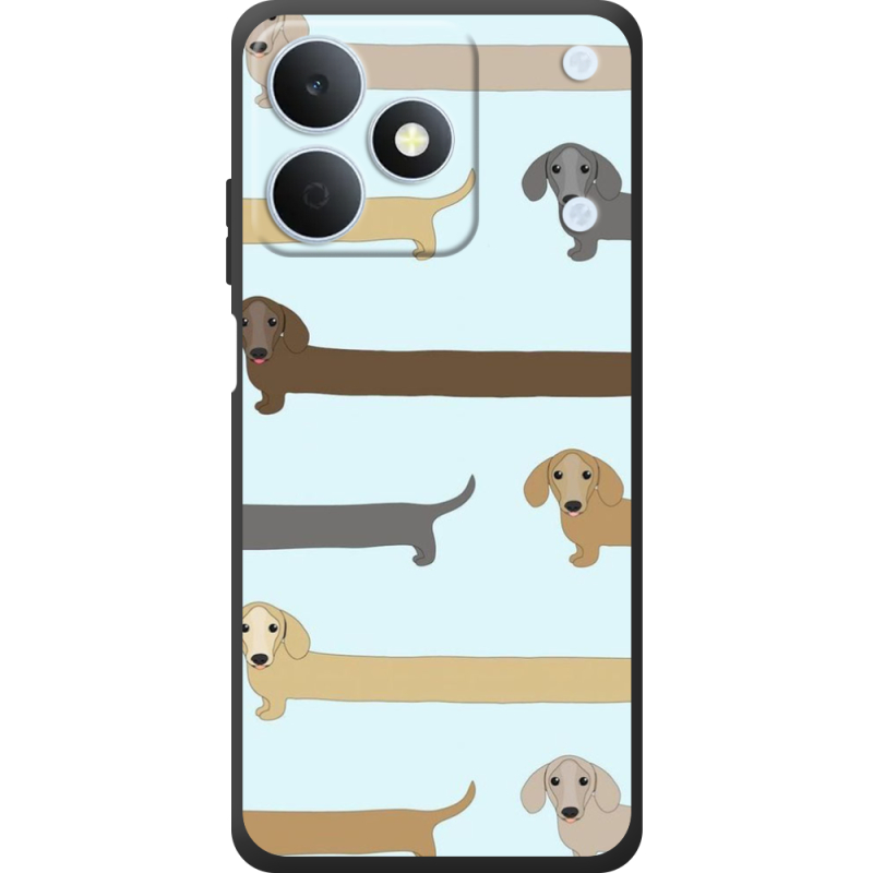 Чохол BoxFace Realme Note 80 Dachshund