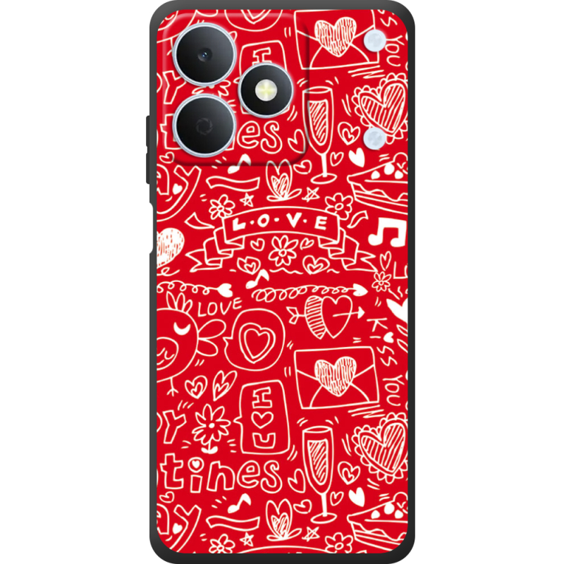 Чохол BoxFace Realme Note 80 Happy Valentines