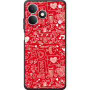 Чохол BoxFace Realme Note 80 Happy Valentines