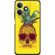Чохол BoxFace Realme Note 80 Pineapple Skull