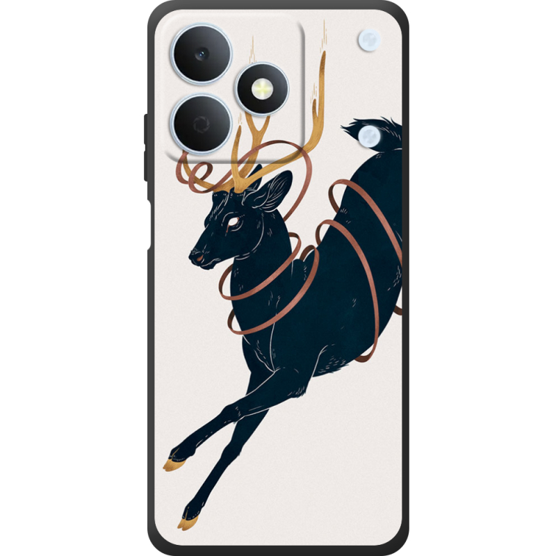 Чохол BoxFace Realme Note 80 Black Deer