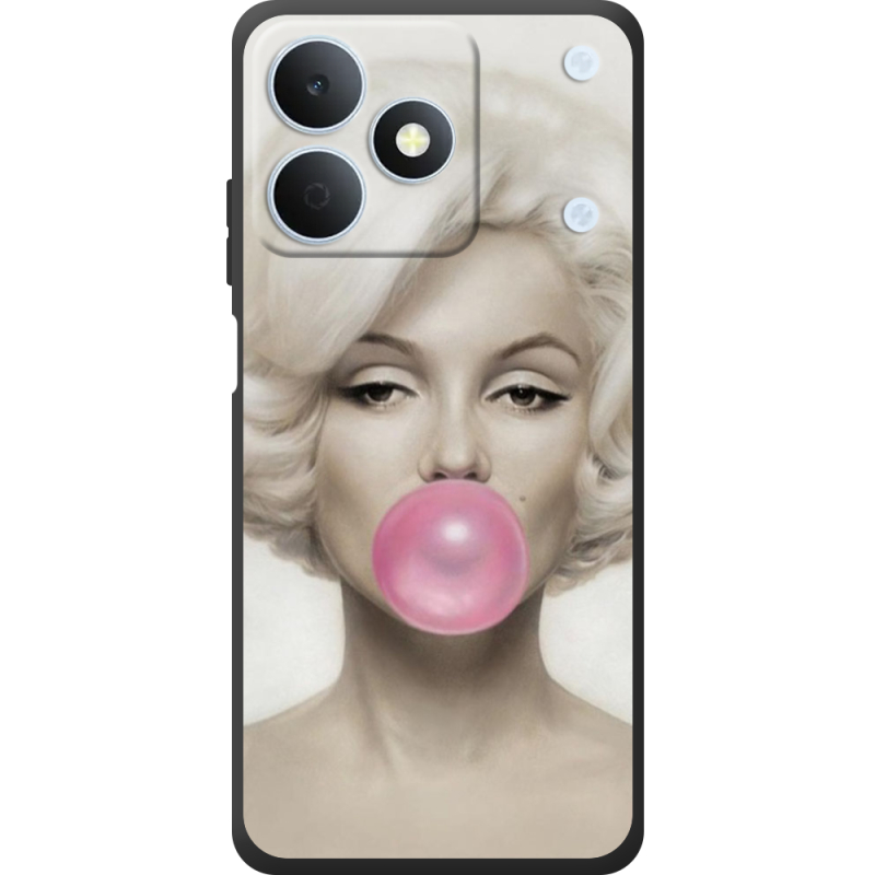 Чохол BoxFace Realme Note 80 Marilyn Monroe Bubble Gum