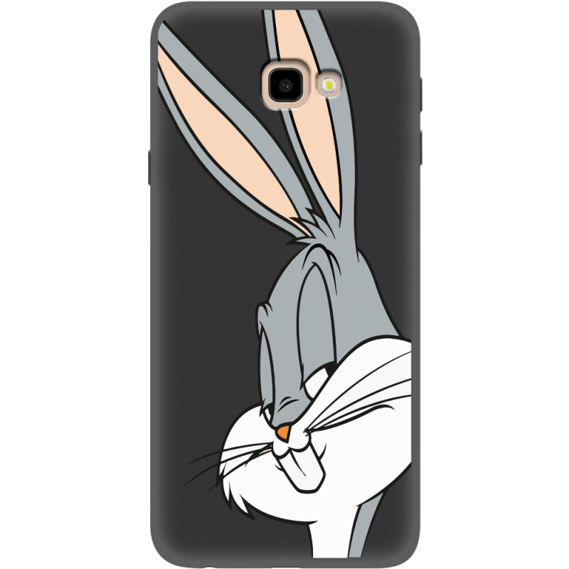 Черный чехол Uprint Samsung J415 Galaxy J4 Plus 2018 Lucky Rabbit