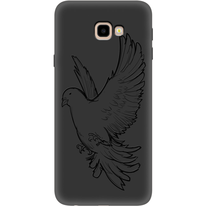 Черный чехол Uprint Samsung J415 Galaxy J4 Plus 2018 Dove