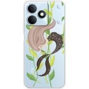 Прозорий чохол BoxFace Realme Note 80 Cute Mermaid