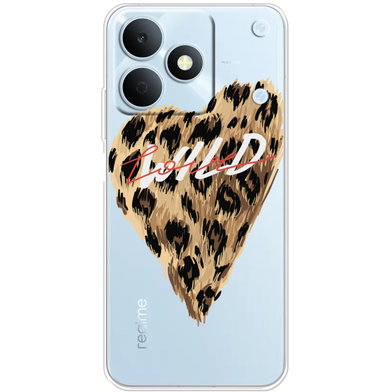 Прозорий чохол BoxFace Realme Note 80 Wild Love