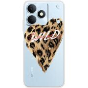 Прозорий чохол BoxFace Realme Note 80 Wild Love