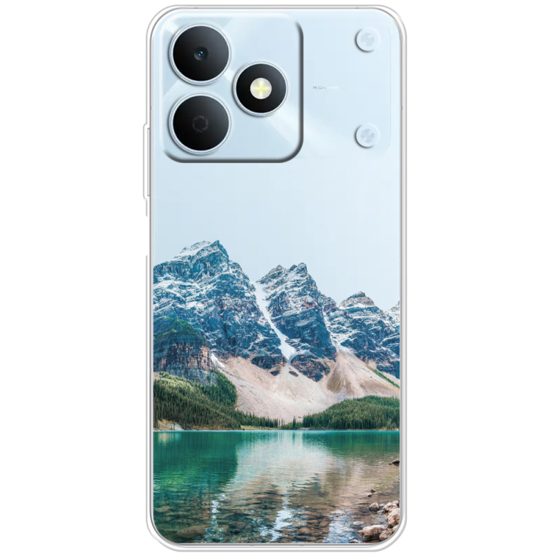 Прозорий чохол BoxFace Realme Note 80 Blue Mountain