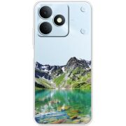 Прозорий чохол BoxFace Realme Note 80 Green Mountain