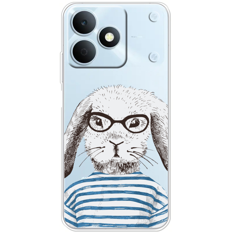 Прозорий чохол BoxFace Realme Note 80 MR. Rabbit
