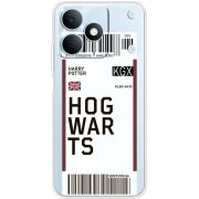 Прозорий чохол BoxFace Realme Note 80 Ticket Hogwarts
