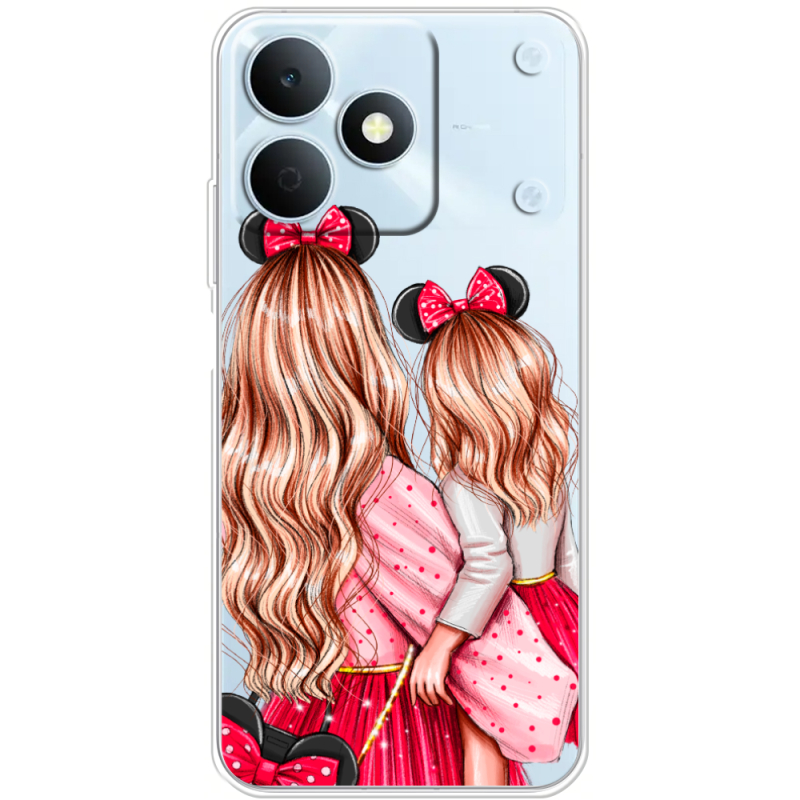 Прозорий чохол BoxFace Realme Note 80 Mouse Girls