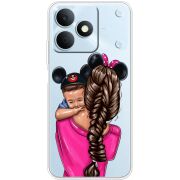 Прозорий чохол BoxFace Realme Note 80 Mouse Mommy