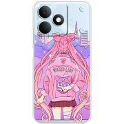 Прозорий чохол BoxFace Realme Note 80 Wiked Lady