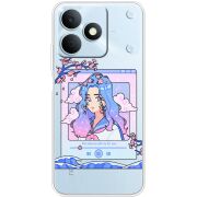 Прозорий чохол BoxFace Realme Note 80 The Sakuras Will Cry For You