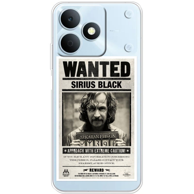 Прозорий чохол BoxFace Realme Note 80 Sirius Black