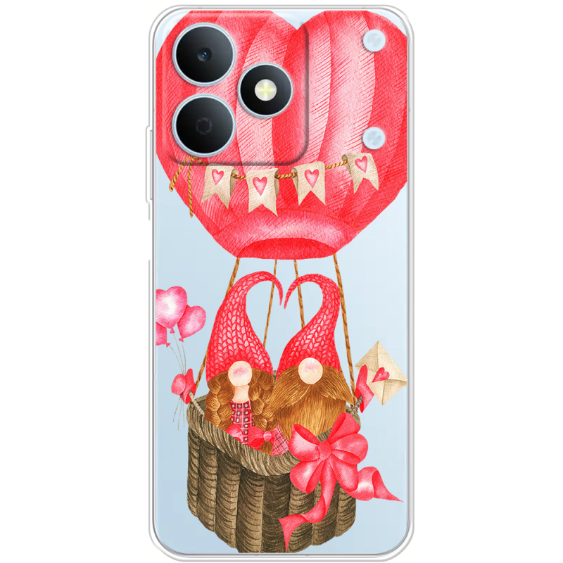 Прозорий чохол BoxFace Realme Note 80 Valentine Dwarfs