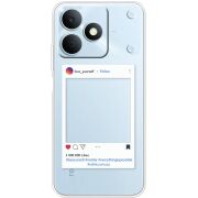 Прозорий чохол BoxFace Realme Note 80 Insta