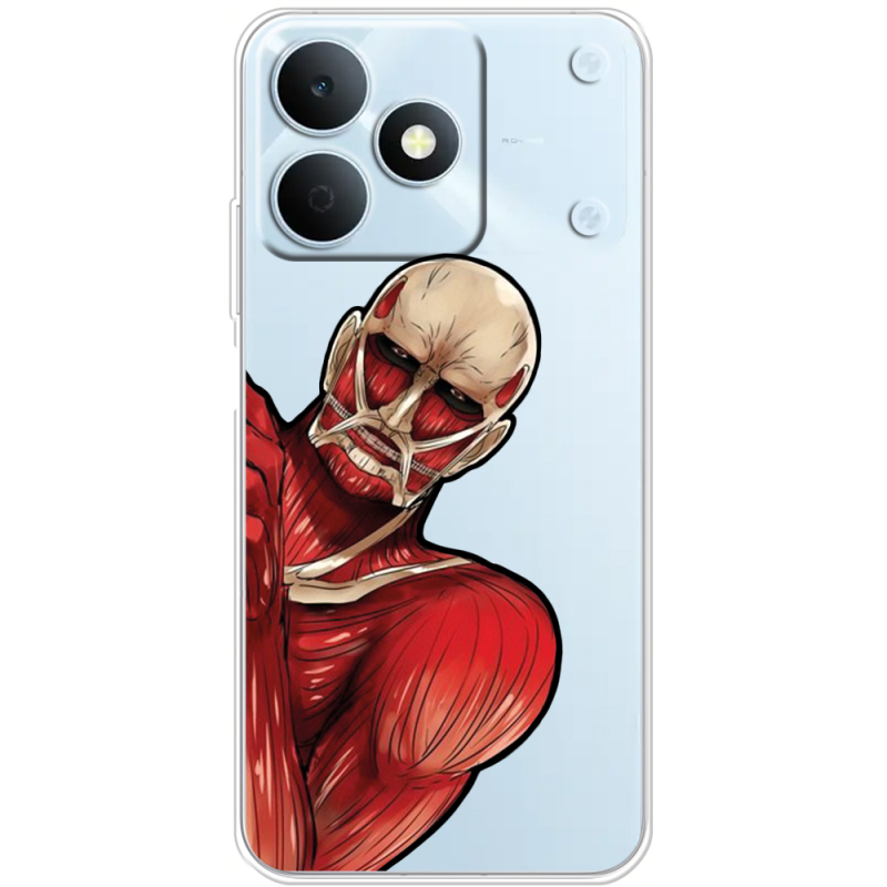 Прозорий чохол BoxFace Realme Note 80 Титан