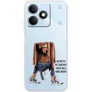 Прозорий чохол BoxFace Realme Note 80 Motivation