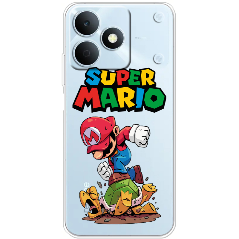 Прозорий чохол BoxFace Realme Note 80 Super Mario