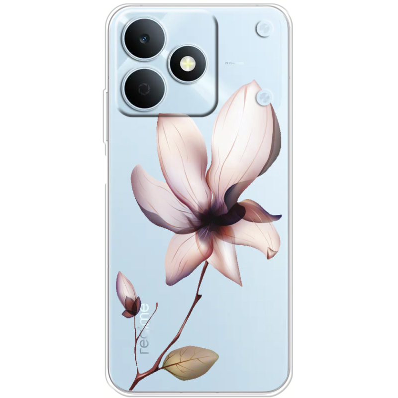 Прозорий чохол BoxFace Realme Note 80 Magnolia