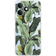 Прозорий чохол BoxFace Realme Note 80 Banana Leaves