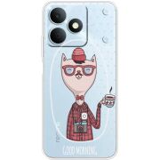 Прозорий чохол BoxFace Realme Note 80 Good Morning